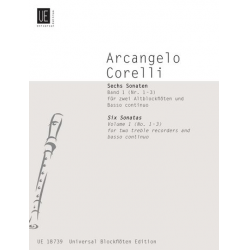 6 Sonaten Band 1 (Nr.1-3) : - Arcangelo Corelli