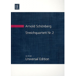 Streichquartett fis-Moll Nr.2 op.10 : - Arnold Schönberg