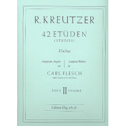 42 Etüden Band 2 - Rodolphe Kreutzer