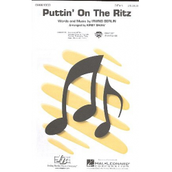 Puttin' on the Ritz : for 2-part chorus - Irving Berlin