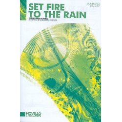 Set Fire to the Rain : for mixed chorus (SAB) - Adele Adkins