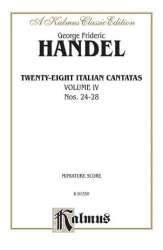 Handel 28 Ital. Cantatas 4 - Georg Friedrich Händel (George Frederic Handel)