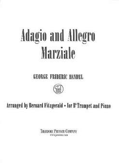 Adagio and Allegro marziale : for trumpet
