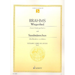 Wiegenlied  und  Sandmännchen : - Johannes Brahms