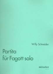 Partita : für Fagott solo - Willy Schneider