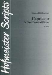 Capriccio : für, Oboe, Fagott und Klavier - Siegmund Goldhammer