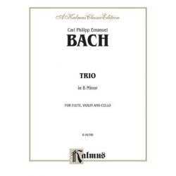 Bach,C.P.E.  Trio B Minor - Carl Philipp Emanuel Bach