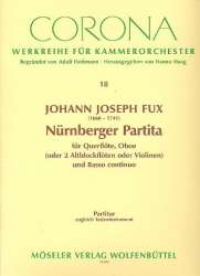 Nürnberger Partita : für Flöte, - Johann Joseph Fux / Arr. Adolf Hoffmann