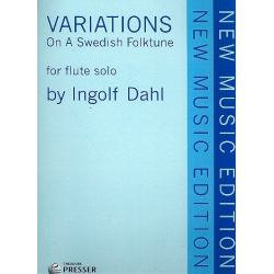 Variations on a Swedish folktune : - Ingolf Dahl
