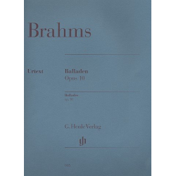 Balladen op.10 : für Klavier - Johannes Brahms