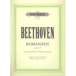 Romanzen op.40 und op.50 für Violine - Ludwig van Beethoven