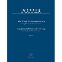 Hohe Schule des Violoncellospiels - David Popper