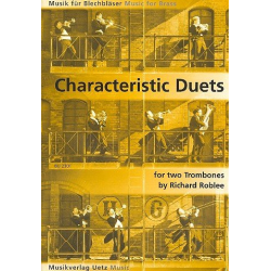 Characteristic Duets for 2 Trombones - Richard Roblee