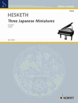 3 japanese miniatures : for piano