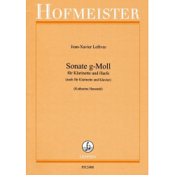 Sonate g-Moll : - Jean Xavier Lefèvre