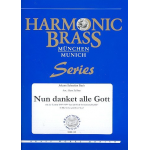 Nun danket alle Gott BWV79 : für 2 Flügelhörner, Horn, Posaune, Tuba und Orgel - Johann Sebastian Bach