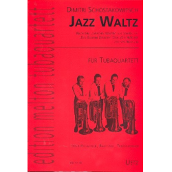 Jazz Waltz für 4 Tuben (Posaunen, Baritone, Tenorhörner) - Dmitri Shostakovitch / Schostakowitsch / Arr. Ingo Luis