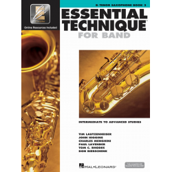 Essential Technique vol.3 (+Online Access) - Tenorsaxophon