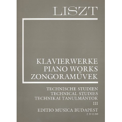 Technische Studien Band 3 : - Franz Liszt