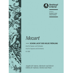 Schon lacht der holde Frühling - Wolfgang Amadeus Mozart / Arr. Franz Beyer