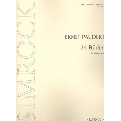 24 Etüden : für Trompete - Ernst Paudert