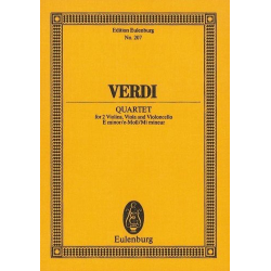 Streichquartett e-Moll - Giuseppe Verdi