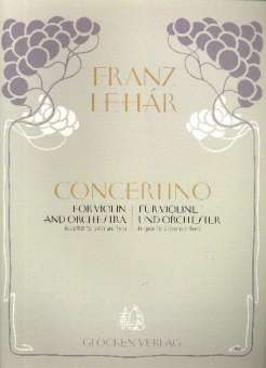 Concertino für Violine und Orchester :