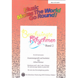 Beschwingte Rhythmen 2 - Stimme 4 in Eb und Bb - Bässe (Violinschlüssel)