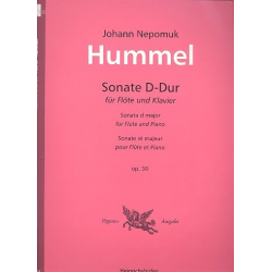 Sonate D-Dur op.50 : - Johann Nepomuk Hummel