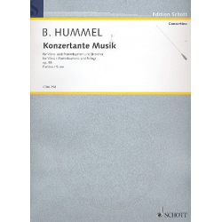 Konzertante Musik op.86 : für Vibraphon, - Bertold Hummel