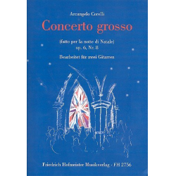Concerto grosso op.6,8 : für 2 Gitarren - Arcangelo Corelli