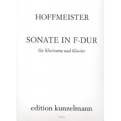 Sonate F-Dur : für Klarinette - Franz Anton Hoffmeister