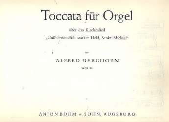 Toccata op.86 über das Kirchenlied - Alfred Berghorn