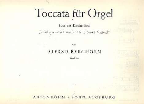 Toccata op.86 über das Kirchenlied