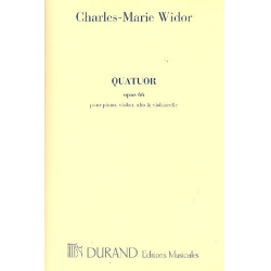 Quatuor a cordes la mineur op.66 - Charles-Marie Widor