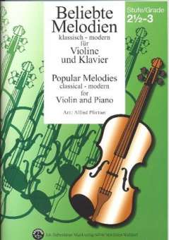 Beliebte Melodien Band 4 - Soloausgabe Violine und Klavier