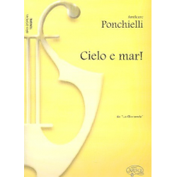 Cielo e mar! : für Tenor und Klavier (it) - Amilcare Ponchielli