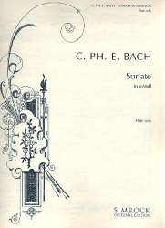 Sonate a-Moll : für Flöte solo - Carl Philipp Emanuel Bach