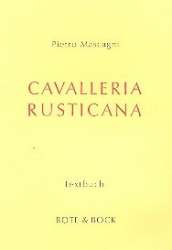 Cavalleria Rusticana : Libretto (dt) - Pietro Mascagni