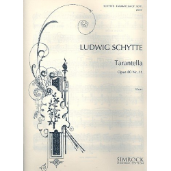 Tarantella op.80,11 : für Klavier - Ludvig Theodor Schytte