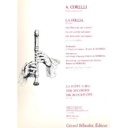 La Follia : pour flute a bec - Arcangelo Corelli