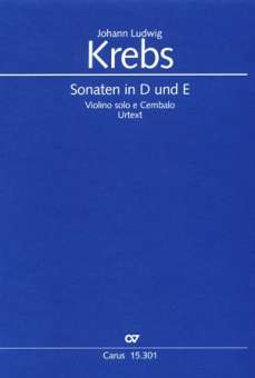 Sonaten in D und E für Violine und Cembalo
