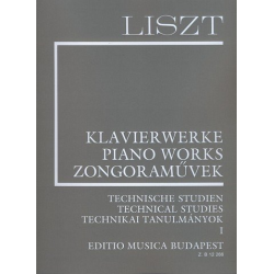 Technische Studien Band 1: - Franz Liszt