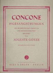 15 Gesangsübungen : - Giuseppe Concone
