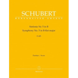 Sinfonie B-Dur Nr.5 D485 : - Franz Schubert