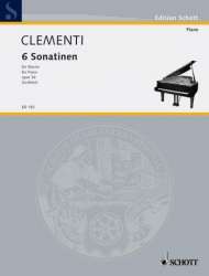 6 Sonatinen op.36 : für Klavier - Muzio Clementi