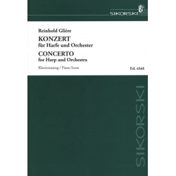 Konzert für Harfe und Orchester : für Harfe - Reinhold Glière