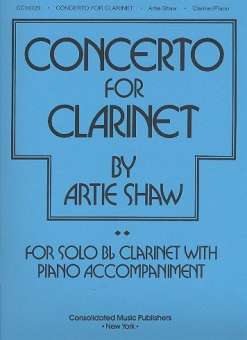 Concerto for Clarinet (solo bb clarinet and piano accompaniment)