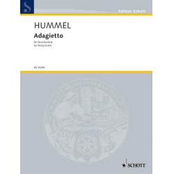Adagietto op.75d : für 2 Violinen, - Bertold Hummel