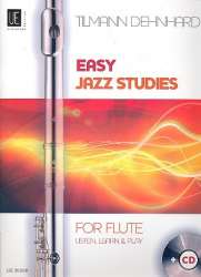 Easy Jazz Studies (+CD) : for flute - Tilmann Dehnhard
